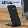 30W شاحن لاسلكي لـ iPhone 14 13 12 Pro Max 11 Phone Stand Charger Fast Charging for Samsung Note 20/10 S21 Ultra Foldable
