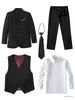 Suits Boys Suits Colorful Formal Suits 5 Piece Slim Fit Dresswear Suit Set