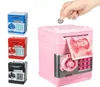 Electronic Piggy Bank ATM Password Box Box Cash Coins Sauvegarde Boîte ATM Banque sûre Boîte de dépôt automatique Note de Noël Cadeau X077197946