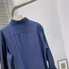 Camisa de designer de pólo ralp laurens rl de alta qualidade de moda de luxo bordando camisas de bordado casal de algodão solto e confortável camisa e mulheres usam
