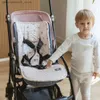 Akcesoria części do wózka Poduszka i pokrycie siedzenia 2 sztuki/zestaw Universal Baby Pram Soft Childrens Akcesoria Q2404164