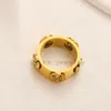 Luxury Fashion Rings Charm smycken 18K Guldringar rostfritt stål Klassisk TB Designring för kvinnor Men Party Engagement Par Gift