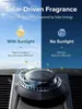 Car Air Freshener Car Solar Powered Rotating Air Freshener Lasting Car Diffusers for Essential Oils Fragrance Air Purifier Car Interior Accessorie L49