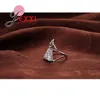 Anillos de clúster anillo de moda anillo creativo barco barco Beach Ocean Life Jewelry Women 925 Sterling Silver Personalidad Fiesta