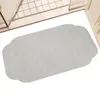 Carpets Diatomaceous Earth Shower Mat de douche Portable Bath Pierre absorbant les outils modernes de salle de bain non glissante