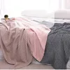 Blankets Home Thin Blanket Breathable Soft Cotton Three-layer Gauze Simple Bedroom Air-conditioning Quilt Summer Cool Pure