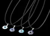 Fashion Colors Evil Eyes Pendant Necklace Turkish Eye Chains Choker Necklaces Clavicel Chains for women jewelry3215823