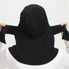 Vêtements ethniques turcs prêts à porter le hijab avec un bouton-fruits musulman à bouffée