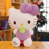 Atacado fofo morango gato de pelúcia brinquedo infantil game thepate holiday presente de garra preços 40cm2024