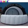 4mLx4mWx3mH (13.2x13.2x10ft) Outdoor Led Lighting Inflatable Cocktail Bar,Dringkings Serving Counter,dome tent For Night Club Party Decoration