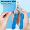 VCFS-30 Fiber Optic Stripper optical fiber wire strippers FTTH Drop Cable WIRE Stripper tool stainless steel three port