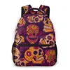 Backpack Travel Backpacks Day Of The Dead Party Girl For Women Large Capacity School Bag Teenage