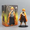 Anime 15CM Demon Slayer Action Figures Kamado Tanjirou Agatsuma Zenitsu Nezuko Warrior PVC Model Toys