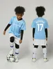 Boy Girl de Bruyne Fans Édition Rugby Football Shirt Men and Kids Home Away Games Soccer Jerseys Kits Short Sleeve UniFo 240416