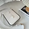 Luxury fashion bag top quality Designer Bags white classic Leather Crossbody Bags Purses Designer Women Shoulder Bag Borse Dhgate Wallet patent phone expensive bag