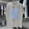 T-shirt designer di alta qualità da donna camicie a maniche corte maschile da uomo con logo a collo tondo Stampa abbigliamento oversize estivo 27145