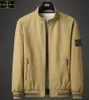 Taş ceket moda tasarımcısı erkek ceketler bahar sonbahar dış giyim trençkahası fermuar kıyafetleri dış giyim ceket boyutu q10