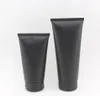 150G 200G Empty Black Soft Tube Refillable Plastic Lotion Cream Squeeze Cosmetic Packaging Bottle Container Screw Lid 30PClot8656310