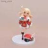 Action Toy Figures anime klee xiao figure jeu genshin impact 17cm pvc assis sac rouge sac ornements modèles kid toys collection poupée ornements cadeau y240415