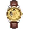 Relógios de pulso de luxo de alta qualidade relógios masculinos clássicos elegantes camada mecânica
