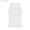 Women's Tanks Camis Lu racerback ebb tanks womens tops and tees long tshirt Women T-shirt Quick-dry Exercise Sports Fitness Tank Top Running Gym Jogging Tops L49