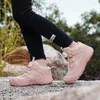 Fitness schoenen kinderen anti slip wandelen winter pluche wandelende sneakers vier seizoenen klimmen kindersportschoenen voor jongensgirls