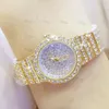 Diamond Watch Women Moissanite Watch Designer Iced Out Gift Rectangle Round Shape Sister Shining Stone Elegant Hip hop fashion watches