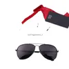 2021 Nouvelles lunettes de soleil Tendance Mens Net Red Live Toad Polaris Metal