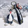 DÉCOMPRESSION TOY CARTOONE Small Pendant Car Keychain Coupte Animal Chain Chain Doll Machine Gifts Wholesale