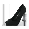 Scarpe eleganti piccole dimensioni 31-43 tacchi a stiletto in pelle scamosciata nera sexy domenmo di tallone alto