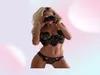 Nxy sexiga underkläder kvinnor spets erotiska underkläder set plus size lingere sexig vit svart langerie babydoll damer underkläder bikini pan6704342