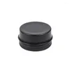 Bouteilles 200pcs 30g / 1 oz Jar en aluminium en aluminium Black Cosmetic Conteneur Regilable Boads Metal Board Board Board