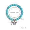 Beaded Bracelet Womens Set Bohemian Ethnic Style Turquoise