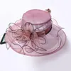 Cappelli larghi brim Dontetta da donna Cappello estivo fiore fiore Doccia da sposa Sun Beach alla moda Eleganti Bellissimi cappelli velocemente