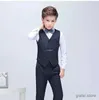 Trajes para niños traje de boda lujoso para niños Fiesta de cumpleaños formal