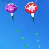 Gratis verzending Morning Glory Soft Kite Flying Toy Cerf Volant Thenderte Kites For Kids Kite Surf Vlieer Weifang Kite Groothandel Nieuwe Y240416