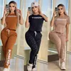 Vrouwen tweedelige outfits Designer Dames Tracksuits Summer New Outdoor Leisure Fashion Printing Damesset