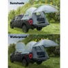 Pickup Truck Tent 20 Waterproof PU2000mm Double Layer for 2 Person Portable Bed 556 Camping Preferred Green 240416