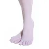 Sexy Socks Sexy Oil Shiny Five Toes Pantyhose Women High Waist Elastic Smooth Stockings See Through Clubwear Tights Seperate Toe Stockings 240416