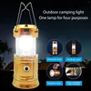 Portable Lanterns Solar Camping Lantern Rechargeable With Hand Crank LED Torch Lamp Emergency Light Waterproof For Outdoor Hiking Survival