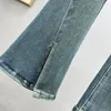 Pantaloni da donna jeans jeans in denim 2024 autunno ad alta vita sottile donna elastica elastica pantaloni sexy sexy mujer