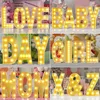 DIY 4ft Marquee Light Up Letters Mosaic Grand A Birthday Party Wedding Ftedrip décor Baby Shower Big Foam Board Noël 240407