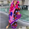 Grundlegende lässige Kleider Women Boho drucken loser Strand elegant Retro Harajuku V-Ausschnitt Maxi Kleid y Langarm übergroß