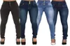 Femmes Jeans noirs push up crayon pantalon denim dames vintage haut taille jeans décontracté stress skinny maman jean slim femme plus taille1747848