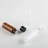 Storage Bottles 300pcs/Lot Empty PET Plastic 20ML Crystal White Amber Shampoo Hand Cream Lotion