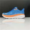 One 9 Clifton Bondi Running Shoes 8 Vibrant Orange Triple Black White Peach Whip Coastal Sky Shifting Sand Olive Haze Ocean Lilac Mist Blue T u8L8#