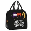 Halen Pocus Hocus Lunch Box Witchcraft Térmico Cooler Alimento Saco Isolado para Mulheres Crianças Reutilizáveis Tote Catero 53xx