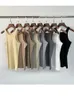 Tops de fundo feminino casual de estilo nórdico tanques de algodão orgânico Solid Slim Stretch Women Fashion Colet/Camis 240402
