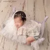 Bébé berceau photographie nouveau-né petit lit en bois studio bébé shaterie