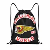 Hell Angel Motorcycle Club Drawstring Backpack Sports Gym Sackpack Sac à cordes pour travailler sur S900 #